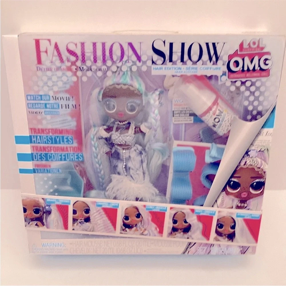LOL Surprise OMG Fashion Show Lady Braids Fashion Doll Hair Edition
